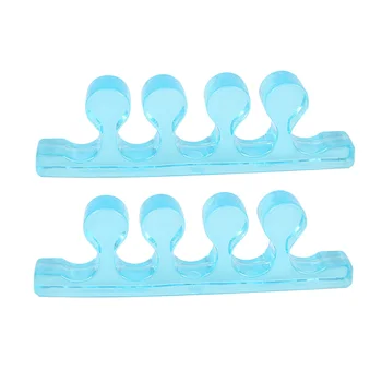 

1Pair Gel Toe Separators Toes Straightener Spacers Bunion Pain Relief Activities Yoga Practice Running for Men Women