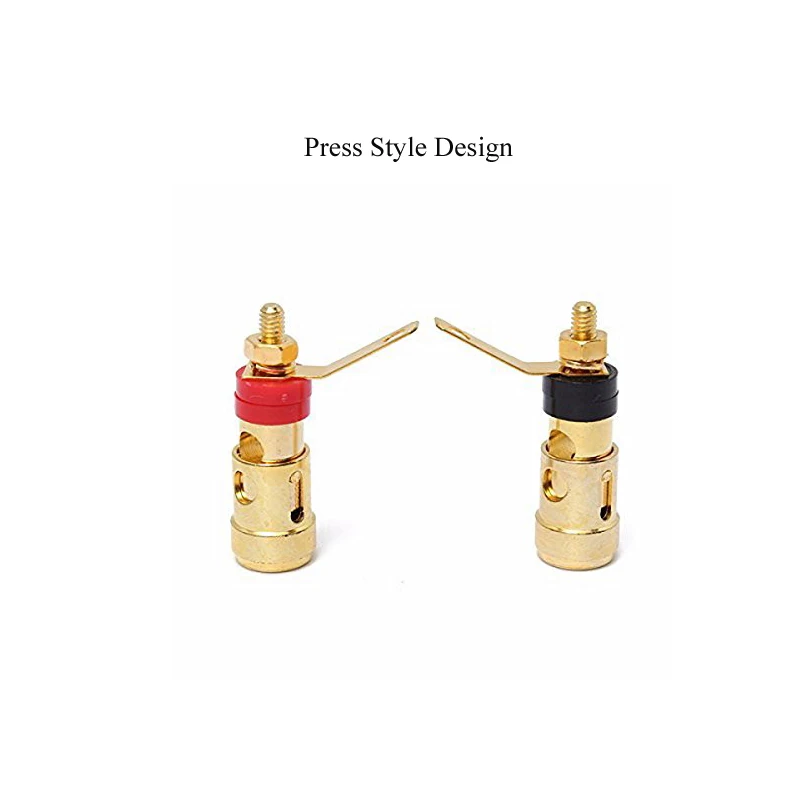 2pcs Plated Brass Speaker Binding Post (1)