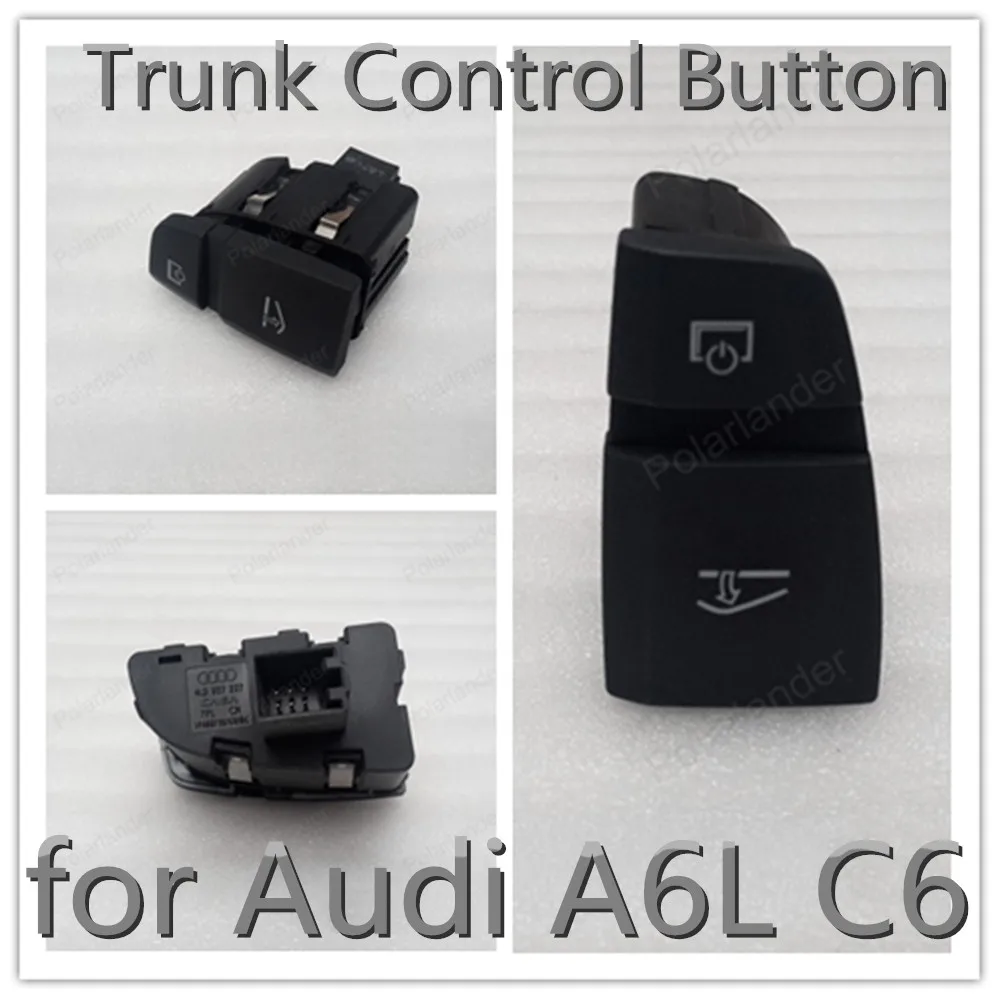 

Polarlander Storage Box Control Switch Trunk Lid Control Button Trunk Release Switch 4F1927227A/B-05-08A6L for Au-di A6L C6
