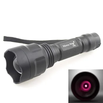 

Manta Ray C8S 850nm Infrared Red Zooming IR Flashlight (1 x 18650)
