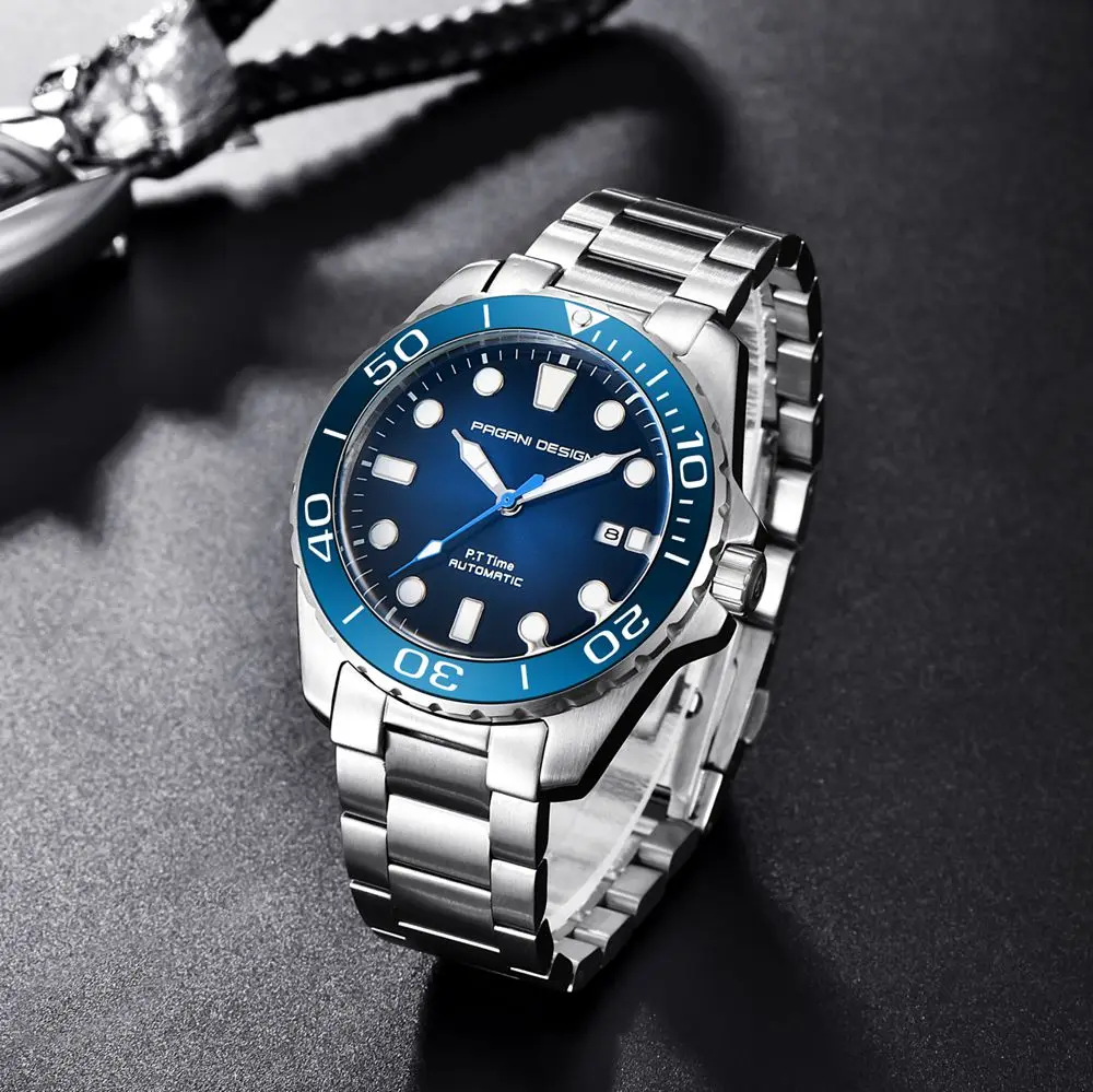 PAGANI Дизайн мужские механические часы модные роскошные брендовые автоматические самозаводные наручные часы из нержавеющей стали Relogio Masculino