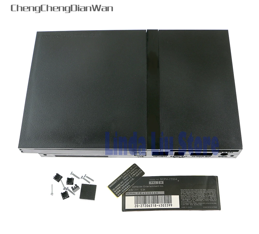 

ChengChengDianWan High quality Full Housing Shell Case for PS2 Slim 70000 7000X Console Cover