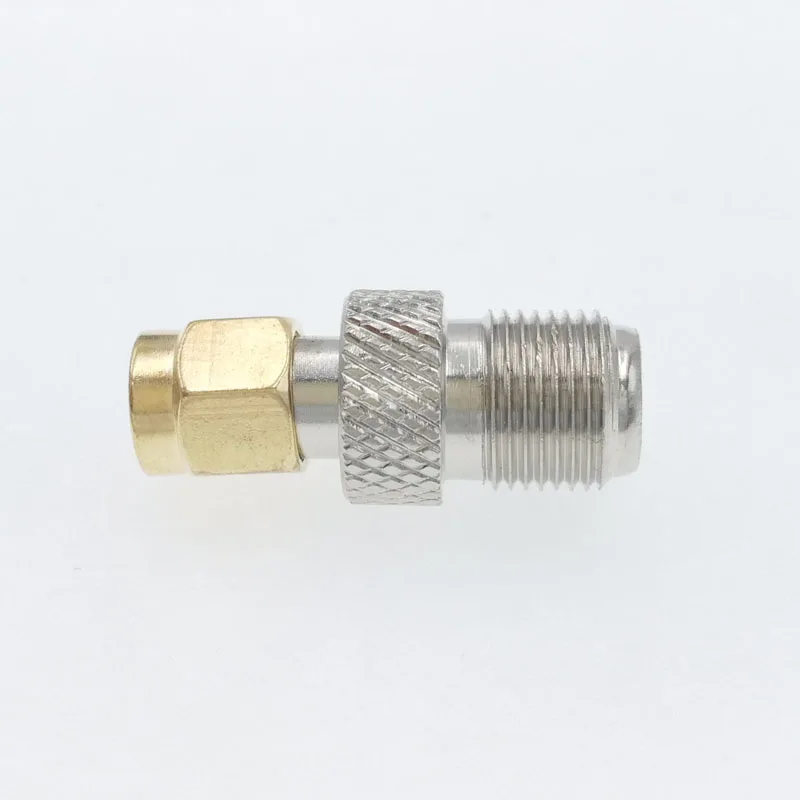 RP SMA Male to F Female RF Coaxial Adapter Straight Goldplated (4)