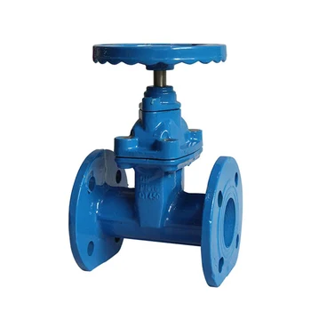 

DN125 5 inch CI PN16 Cast Iron Non Rising Stem Resilient Manual Gate Valve Wedge Flange Connecting