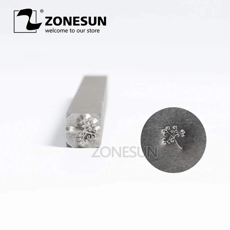 

ZONESUN Jewelry Stamping Steel Mold Punch Marking Tool For METAL Punch die Alphabet Stamps Gold Rings Bracelet Necklace Buckle