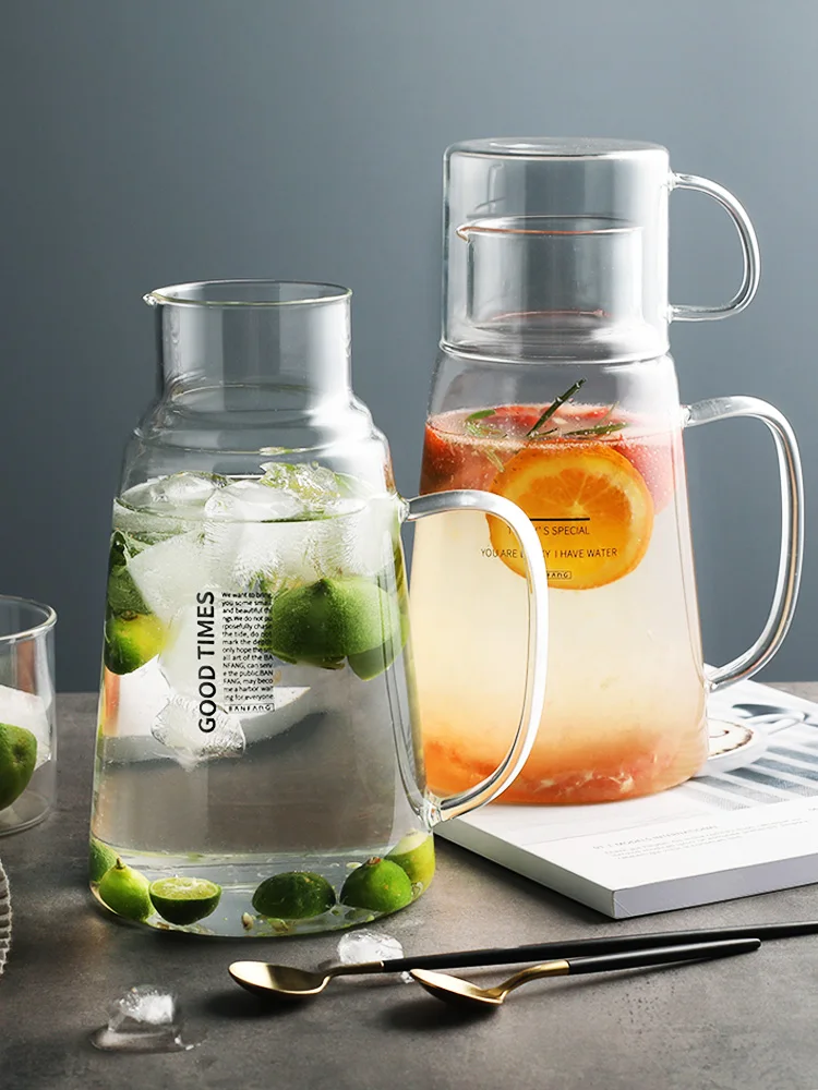 Glass Teapot Coffee Mugs Big Size Drinkware Accessoriesin Pitchers