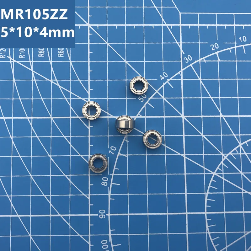 Бесплатная доставка Миниатюрный Мини MR105ZZ Wbc5-10zza 5*10*4 мм с высоким уровнем