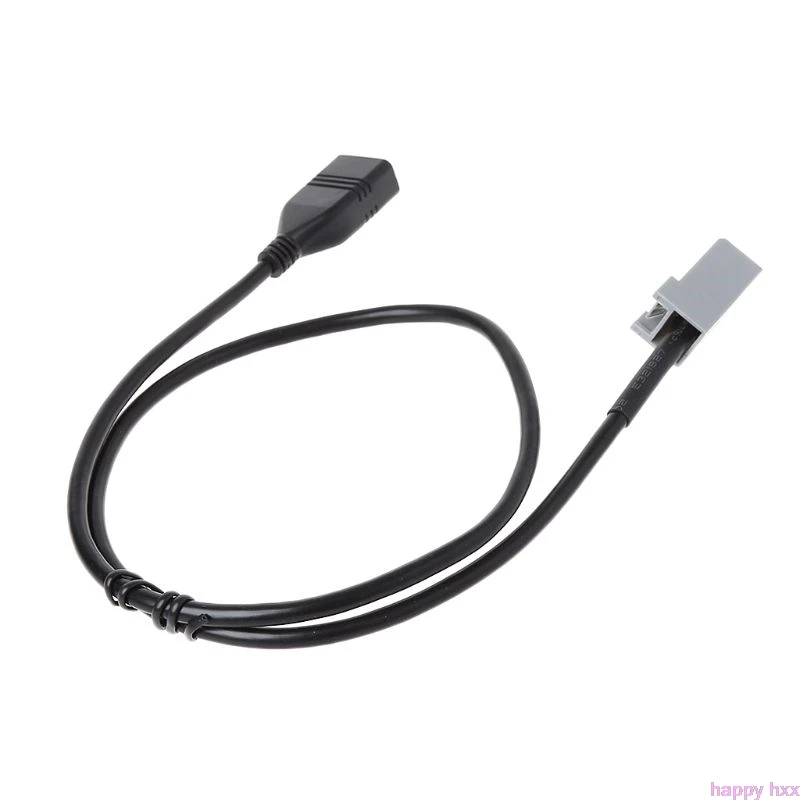Новый Aux USB аудио кабель адаптер женский порт удлинитель для Honda Civic Jazz CR V|Кабели