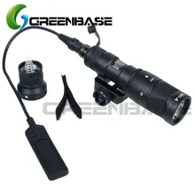 Greenbase SF Тактический M300V-IR светильник для разведчика, светильник для оружия, белый и светодиодный ИК-светильник, постоянный мгновенный выход, 20 мм рельс