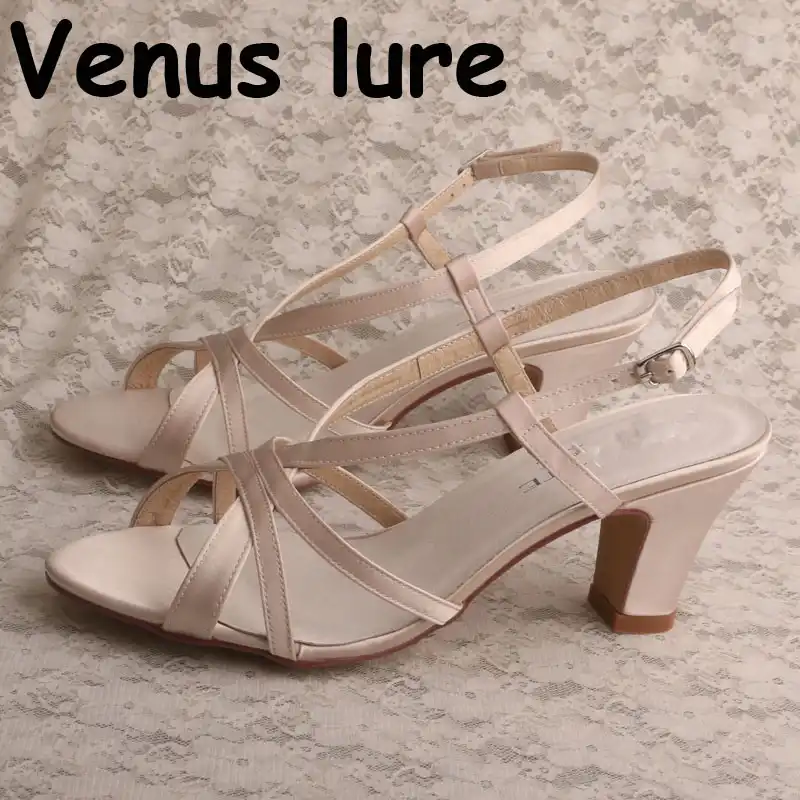 womens nude block heel sandals