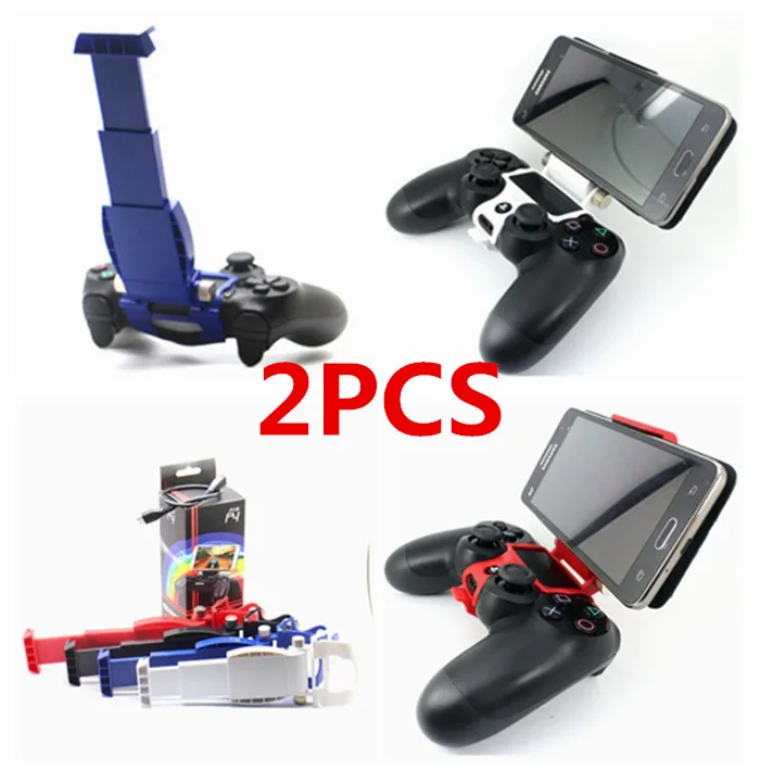 Dobe PS4 Controller Mobile Smart Phone Clip Mount Holder Black for Sony