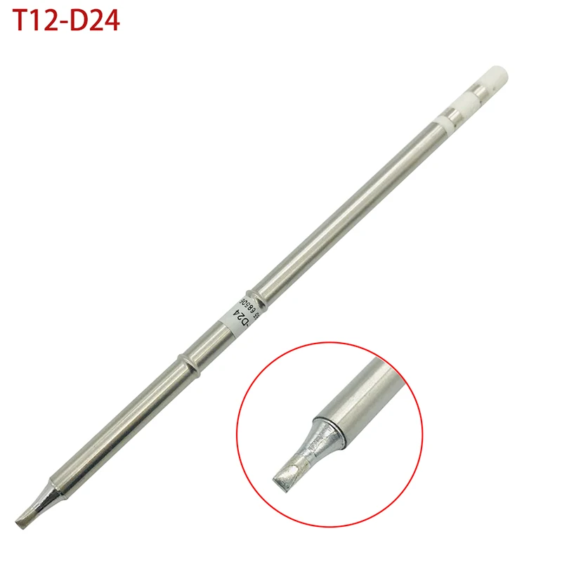 T12-D24 Electronic Tools Soldeing Iron Tips 220v 70W For T12 FX951 Soldering Iron Handle Soldering Station Welding Tools