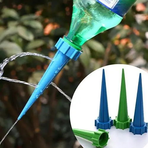 4 Pcs/Lot Automatic Bottle Irrigation Garden Cone Watering Spike Plant