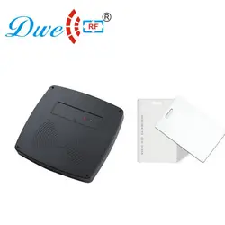 DWE CC РФ Long distance 125 кГц 1 м Ближний Диапазон rfid считыватель управление доступом с 2 шт. карта дальнего диапазона Бесплатная