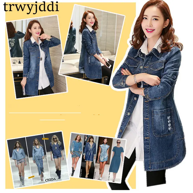 Винтаж Бисер ветровка пальто Джинсовая куртка Для женщин письма модная куртка Для женщин 5XL Большие джинсы куртка топы hl276