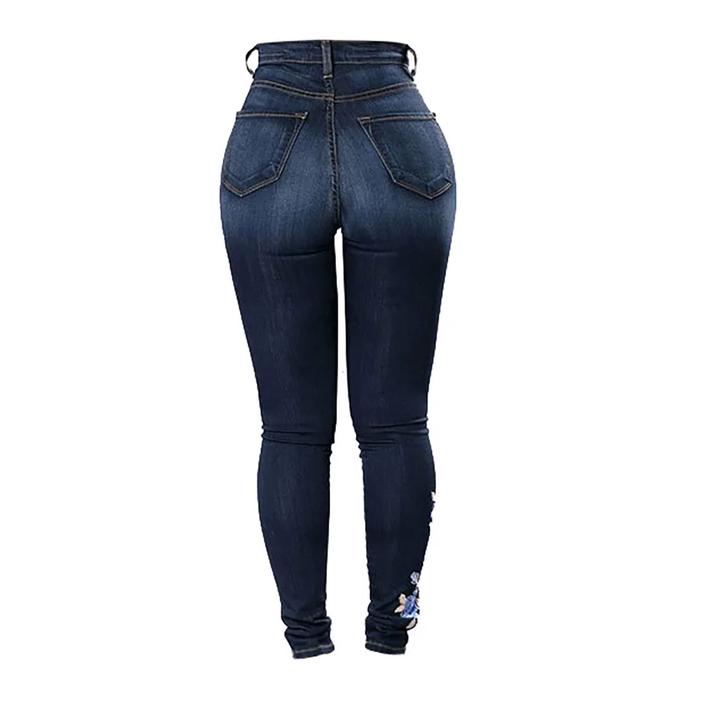 JAYCOSIN брюки, модные обтягивающие джинсы, женские Стрейчевые джинсы, женские облегающие сексуальные брюки-карандаш со средней талией размера плюс xxl mujer May1