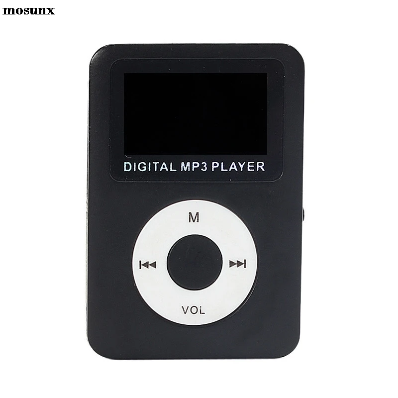 

mosunx USB Digital MP3 Player LCD Screen Support 32GB Micro SD Card Fashion Mp3 Digital Music Player Drop Shipping