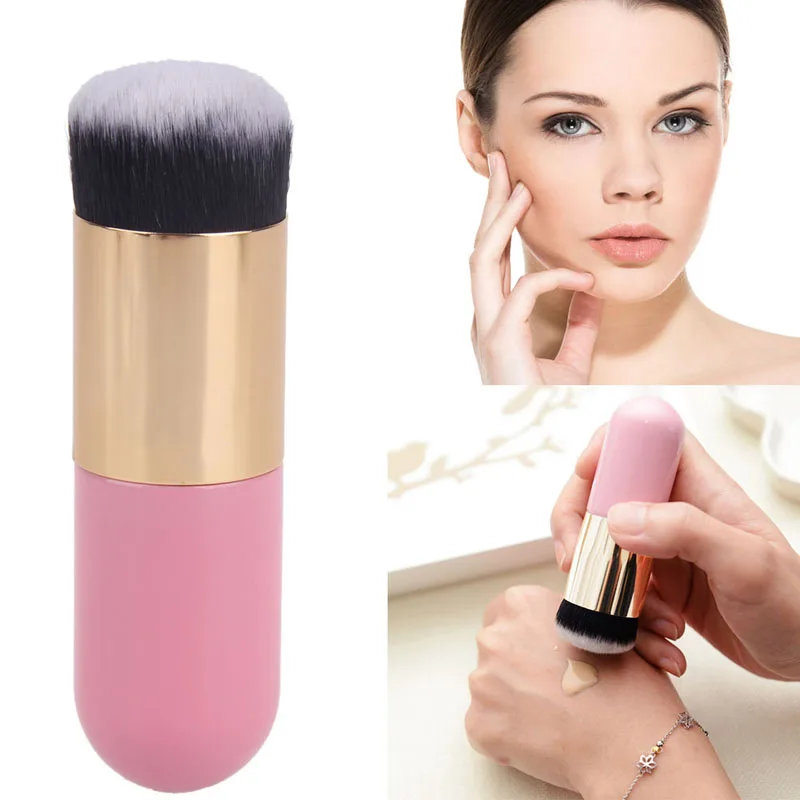 

1PCS Large Explosion Brush Cosmetic Foundation Power Brush Portable Luqid BB CC Cream Blush Blending Beauty Makeup Brush Tools