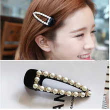 Модные Искусственный горный хрусталь аксессуары для волос женская заколка кристалл зажим для волос с жемчугом головы клип для укладки волос аксессуары для парикмахерских инструментов