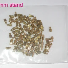 100 шт 3+ 3 мм латунная Статуэтка/brace/puncheon для камеры безопасности модуль печатной платы установка в сборе