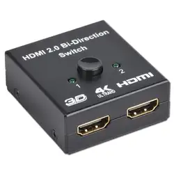 AC-HD201 4 K HDMI двунаправленный коммутатор 1x2/2x1 сплиттер адаптер конвертер