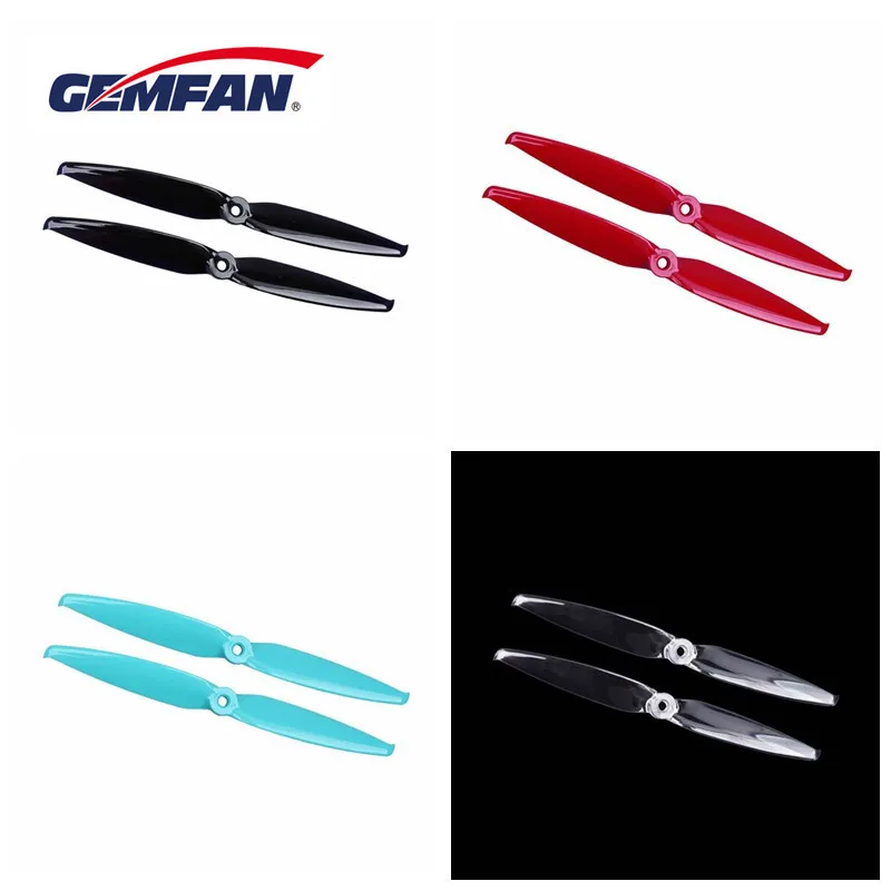 

6Pairs 12PCS Gemfan Flash 7042 7.0x4.2 / 6042 6.0x4.2 PC 2 Blade FPV Propeller 5mm Mounting Hole for FPV RC Drone Quadcopter