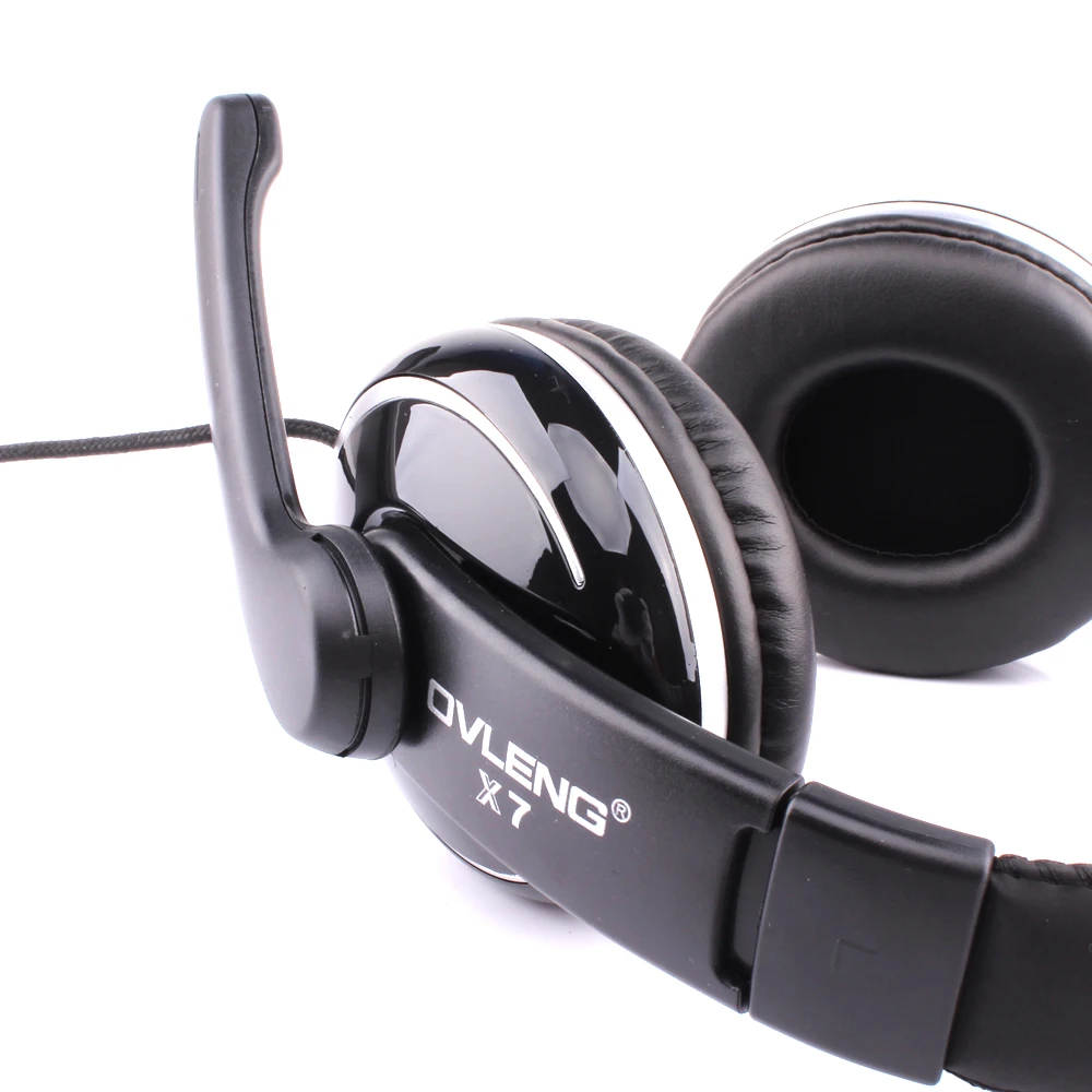 Специальная OVLENG X7 игровая гарнитура e спорт с микрофоном Стерео объемная HiFi для