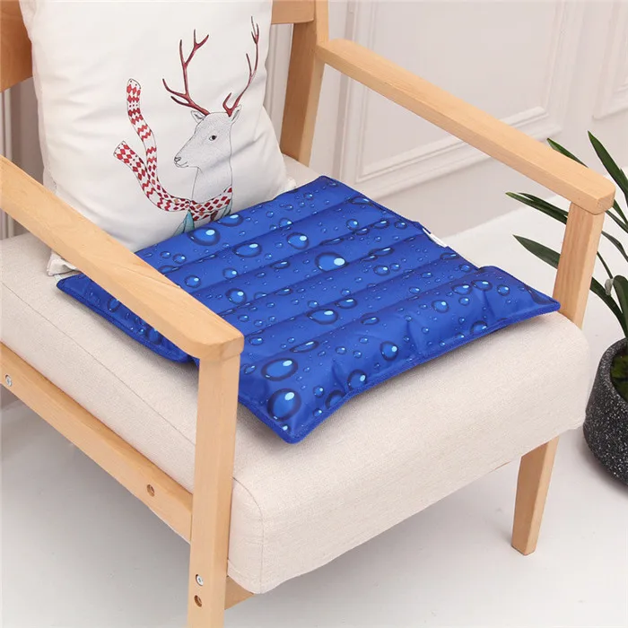 Cushion Summer Ice Pad Cooling Water Cushion Seat Cover Chair Seat Sofa Mat Home Pads #4A26 (1)