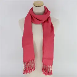 Jinjin. QC женский шарф шарфы для женщин розовый сплошной цвет вискоза Материал отличное Высокое качество модные стильные на лето и весну