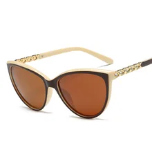 YOOSKE кошачий глаз солнцезащитные очки для женщин для Винтаж вождения поляризационные Защита от солнца очки ретро женские