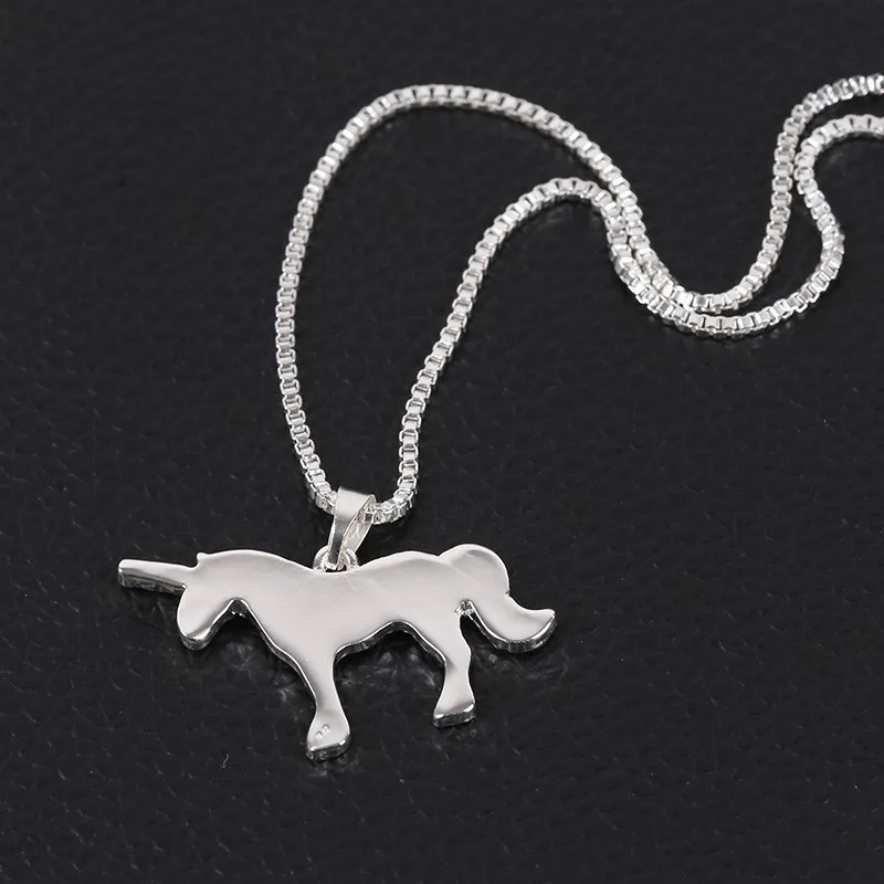 " Glossy Unicorn" Necklace 9 " Glossy Unicorn" Necklace 9