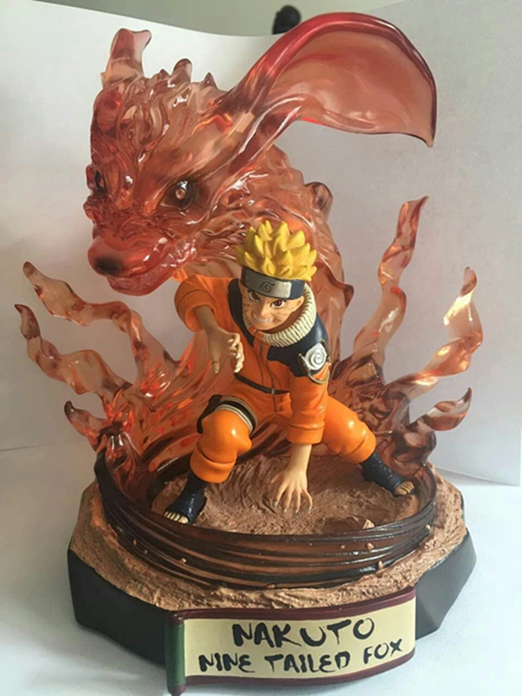 MODEL FANS IN STOCK The same paragraph Toynami 19cm NARUTO GK resin made statue contain let