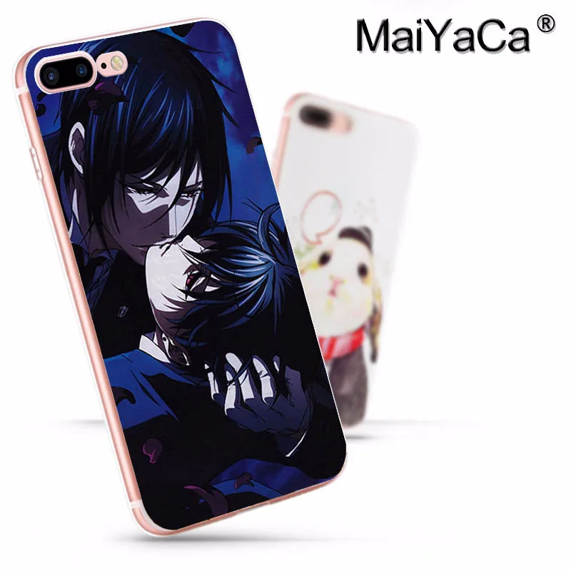 MaiYaCa Батлер Себастьян Michaelis чехол для телефона iphone SE 2020 11 pro 8 7 66S Plus X 10 5S XS XR MAX
