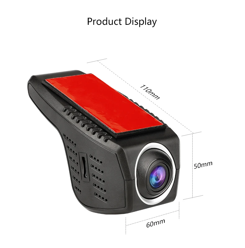 Автомобильный видеорегистратор Мини Wifi, автомобильная камера Full HD 1080 P, видеорегистратор, Автомобильный видеорегистратор, видеокамера с двумя объективами, dvr, ночная версия
