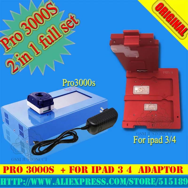 2018 Новый адаптер для iPad2 3 4 5 6 отключение iCloud navi plus PRO3000S 64 и 32 бит nand программатор