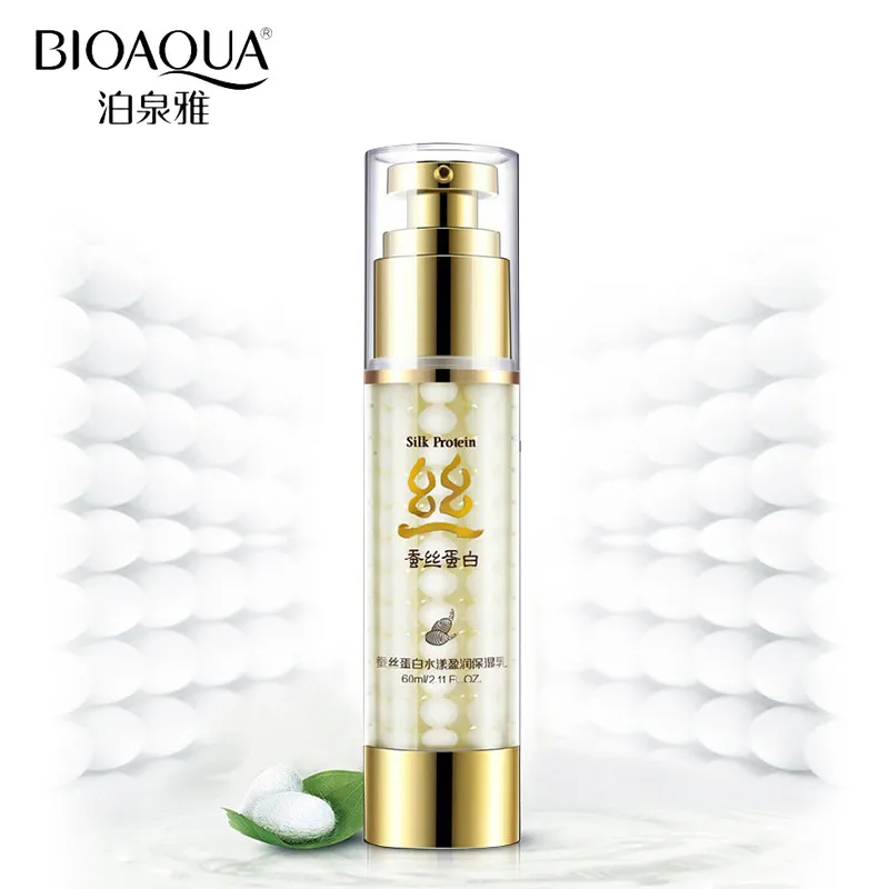 Лосьон для лица BIOAQUA Silk Protein глубокое увлажнение контроль жирности против морщин