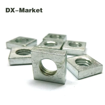 

m3 m3.5 m4 m5 m6 m8 square nut , DIN562 stamping square nut , right angle square nuts , flat square nuts manufactor ,B007
