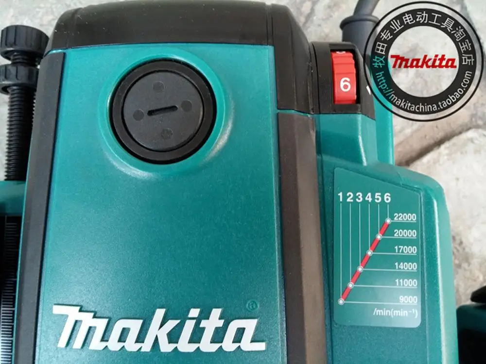 Makita мощный деревянный фрезерный RP2301FC(станок для резьбы) 2100 Вт 9000-линейный 22000 об/мин Деревообработка Обрезка и резьба электроинструменты