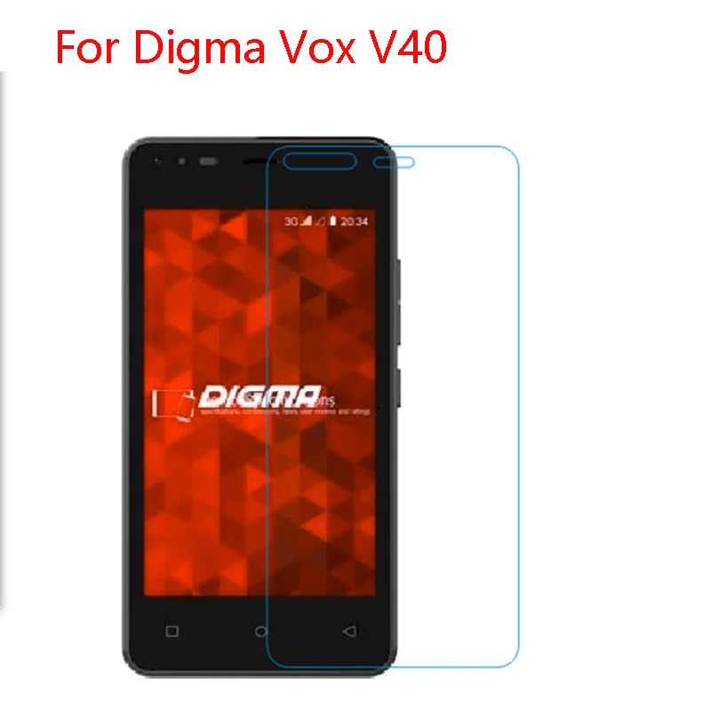 Чехол для Digma Vox V40 3g с уровнем твердости 9 H подвижная Интерактивная Супер Ударопрочный взрывозащищенный Экран протектор