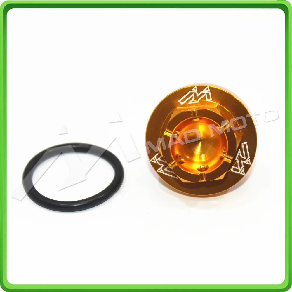 M20x2.5mm M202.5mm Oil Filler Filter Cap For Ducati MONSTER 1200  1200S 2014-2015 & MULTISTRADA 1200 2010 2011 2012 2013 Gold (5)