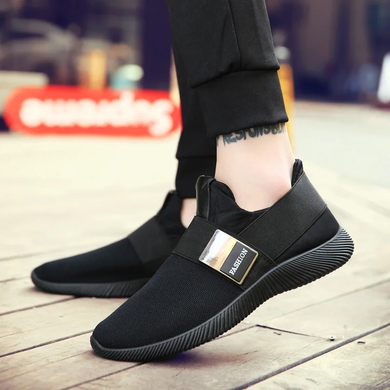 Men Casual Shoes 2019 New Men's Trainers Sneakers Male Breathable Footwear Slip On Loafers Flats Canvas Shoes Chaussure Homme Men Casual Shoes 2019 New Men's Trainers Sneakers Male Breathable Footwear Slip On Loafers Flats Canvas Shoes Chaussure Homme