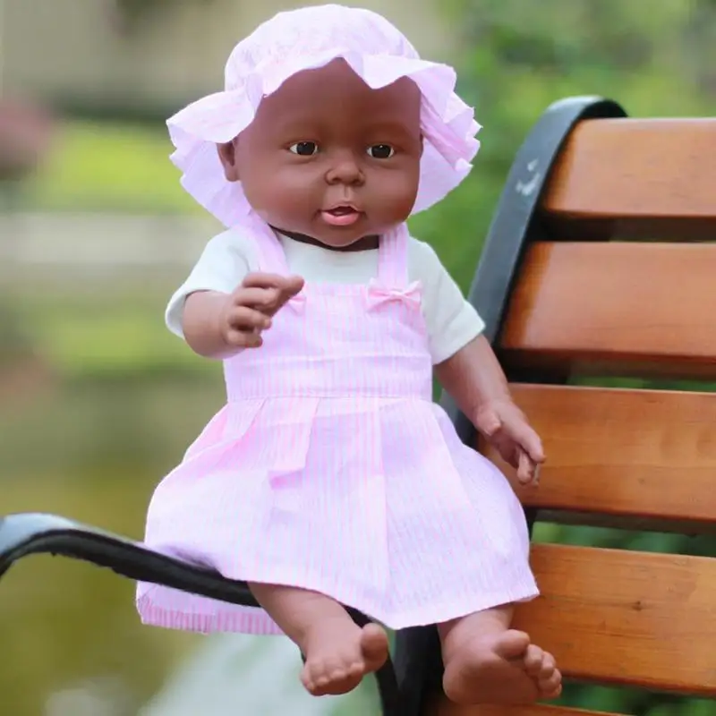 30/41 см новорожденный Детские моделирования куклы мягкий винил Reborn Baby Doll детский сад реалистичные Playmate модель игрушка с одеждой