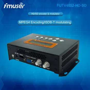 

FUTV4652H ISDB-T MPEG-4 AVC/H.264 HD SD Encoder Modulator