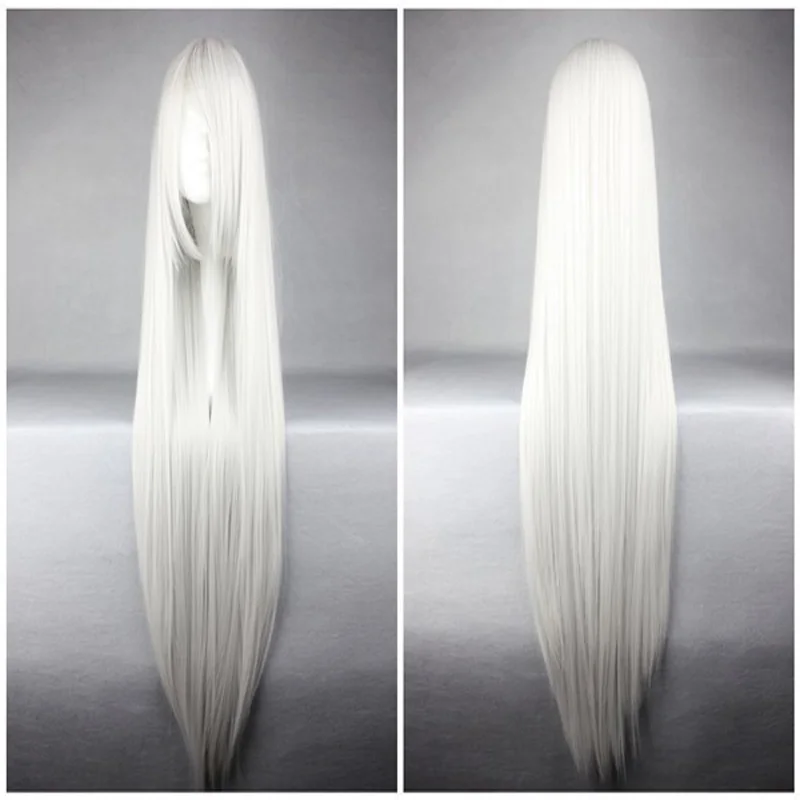 HAIRJOY 5 Colors Cosplay Wig Women Long Synthetic Straight Hair