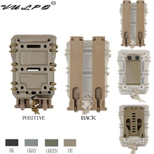 VULPO Тактический 5,56 мм мешок для магазина Перевозчик с Molle/ремень быстро крепится Millitary Molle Quick Release Один Подсумок кобура