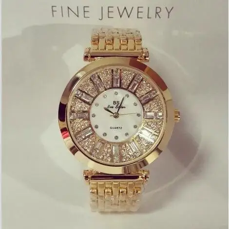 Fashion Women Watches Rose Gold luxury brand geneva Diamond Women Rhinestone Wat Fashion Women Watches Rose Gold luxury brand geneva Diamond Women Rhinestone Wat