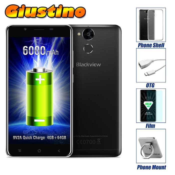 bilder für Blackview p2 6000 mah 4 gb + 64 gb handy android 6.0 mtk6750t octa-core 1,5 ghz 13.0mp + 8.0mp fingerabdruck 5,5 zoll 4g smartphone bilder für Blackview p2 6000 mah 4 gb + 64 gb handy android 6.0 mtk6750t octa-core 1,5 ghz 13.0mp + 8.0mp fingerabdruck 5,5 zoll 4g smartphone