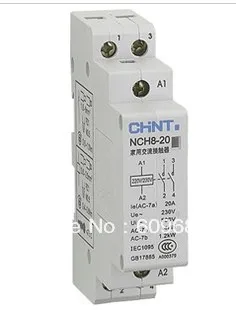 

NCH8-20/20 20A 2-NO Modulus of household AC mini contactor,home contactor