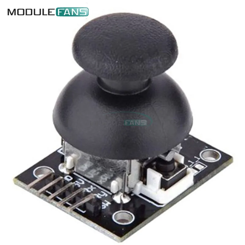 

2PCS 5Pin JoyStick Breakout Module Shield Joystick Game Controller AL 2.54mm Pin Interface Two Way Rocker 5V Module