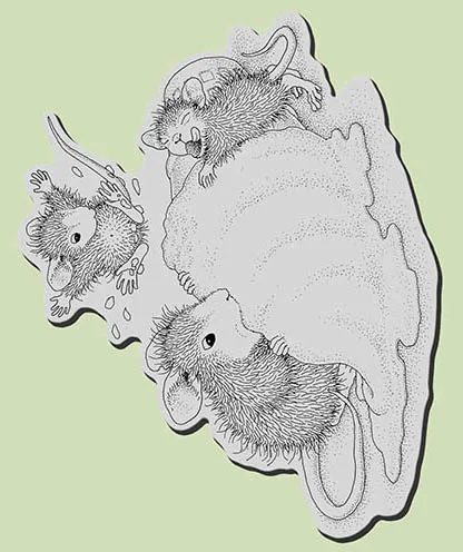 

Mouse Transparent Clear Stamps for DIY Scrapbooking/Card Making/Kids Christmas Fun Decoration Supplies